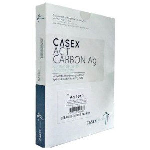 CURATIVO CARVÃO ATIVADO PRATA - 10,5CMx19CM 1UN - CASEX
