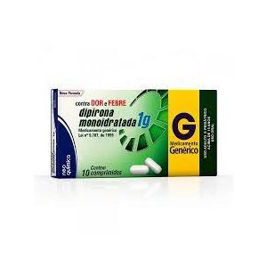 DIPIRONA MONOIDRATADA 1G 10CP - NEO QUIMICA