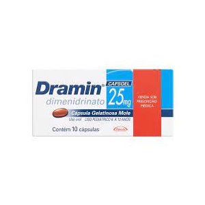 DRAMIN CAPSGEL - 25MG 10CP - HYPERA