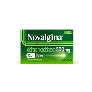 NOVALGINA - 500MG 30CP - SANOFI