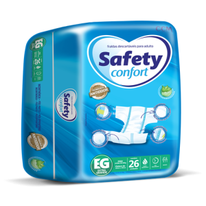 FRALDA DESC GERIAT SAFETY CONFORT XG - 26UN - SAFETY CONFORT