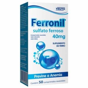 FERRONIL - 40MG 50CP REV - TEUTO