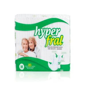 FRALDA DESC GERIAT HYPERFRAL M ADULT - 50UN - HYPERFRAL