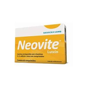 NEOVITE LUTEIN - 60CP REV - BAUSCH LOMB