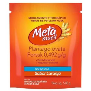 METAMUCIL SABOR LARANJA - 10UN 5,85G - METAMUCIL