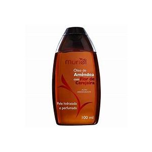 OLEO DE AMENDOAS MURIEL FLOR CEREJEIRA - 100ML - MURIEL
