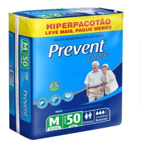 FRALDA DESC GERIAT PREVENT CARE HIPER M - 50UN - PREVENT