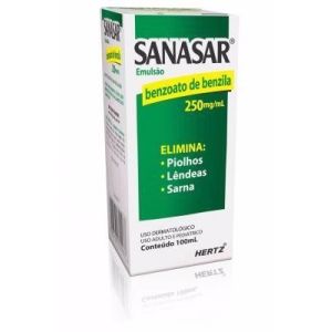 SANASAR EMULSAO 250MG/ML FR 100ML - KLEY HERTZ