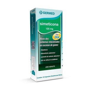 SIMETICONA 40MG 20CP - GERMED