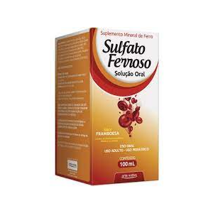 SULFATO FERROSO SOL ORAL - 100ML - ARTE NATIVA