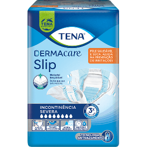 FRALDA GERIAT TENA DERMACARE SLIP M 8UN - TENA