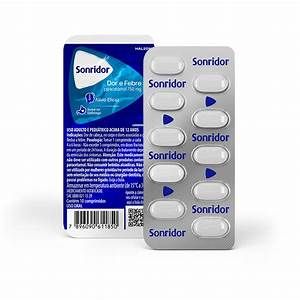 SONRIDOR DOR E FEBRE 750MG BLISTER 10CP - HALEON