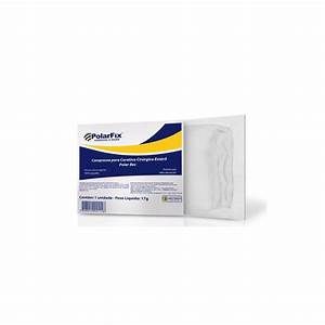 COMPRESSA GAZE ESTERIL 10X15CM - PCT 1UN - POLARFIX