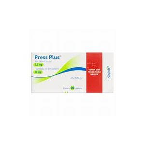 PRESS PLUS 2,5+10MG 30CAPS - BIOLAB