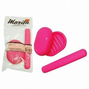 KIT VIAGEM PORTA ESCOVA DENT E SABONET - MARILU