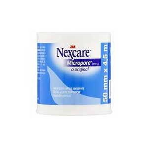FITA MICROPORE NEXCARE BRANCA 50MMX4,5M - 3M