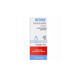OCTIFEN 0,25MG SOL OFT 5ML - UNIAO QUIMICA